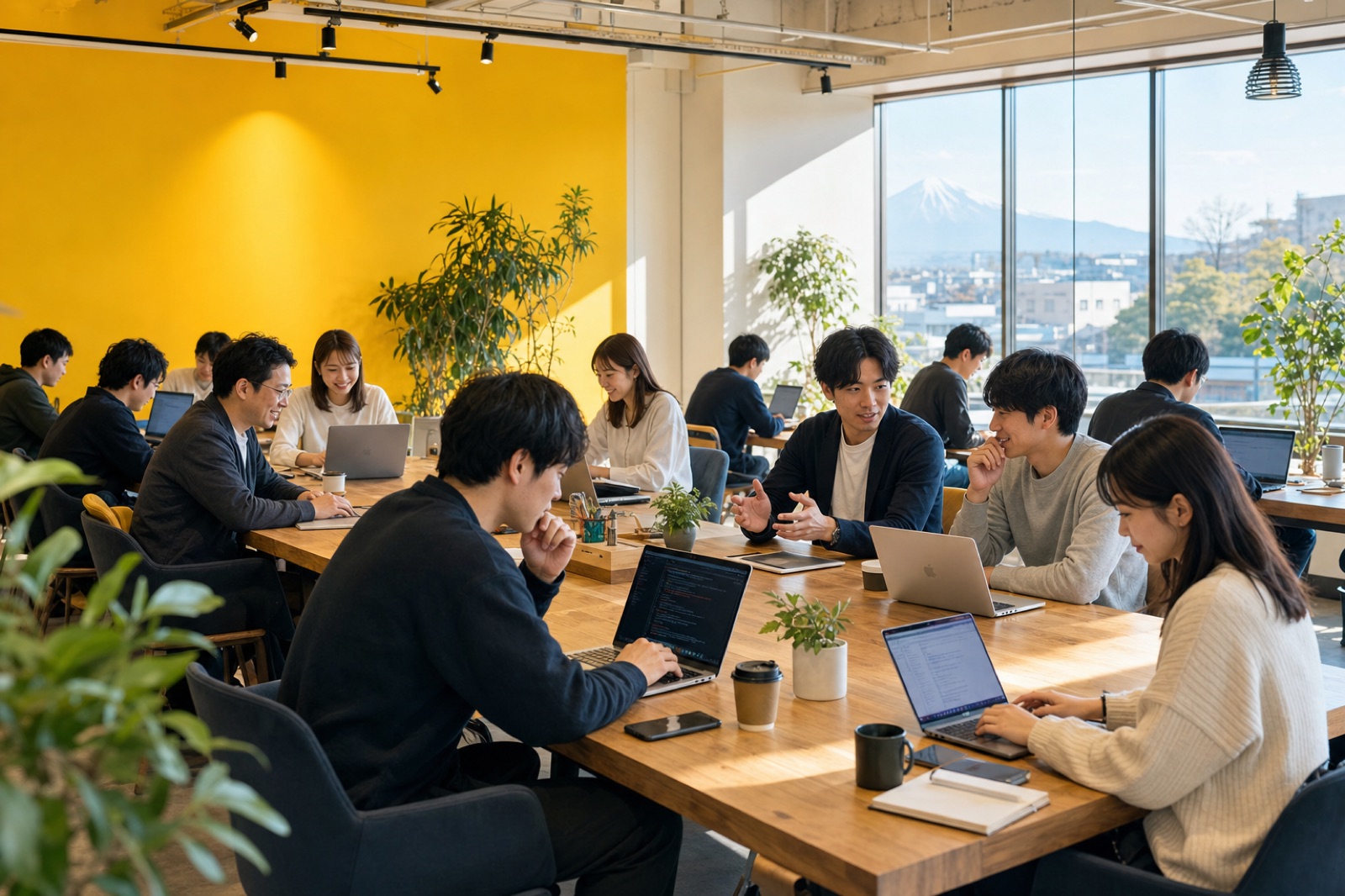 ベース会員の定例会の理想イメージ（生成画像）